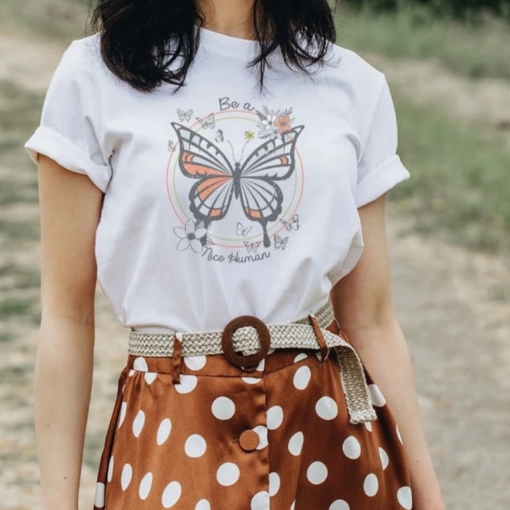 Be A Nice Human Graphic Tee